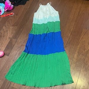 C EST. 1946 Women's Green White Maxi dress Size Large